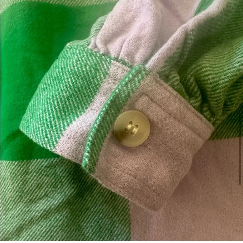 Anthropologie Sanctuary Pocket Top Shirt Plaid
Long Sleeve Shirt, Size L - Picture 11 of 15